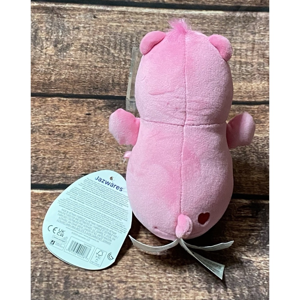 Squishmallows Hug Mees Care Bears "Cheer Bear" 6 inch Plush Toy New - Picture 2 of 16
